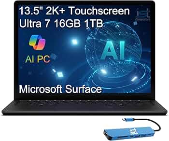 Amazon.com: Microsoft Surface Laptop 6 AI PC for Business (13.5